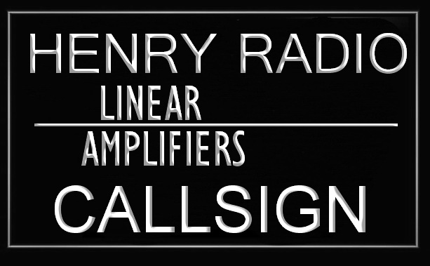 Henry Radio Amplifiers Call Sign LED Light Sign